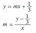 Straight Line Equations