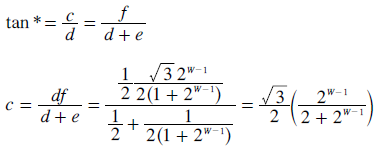 Calculation for length c
